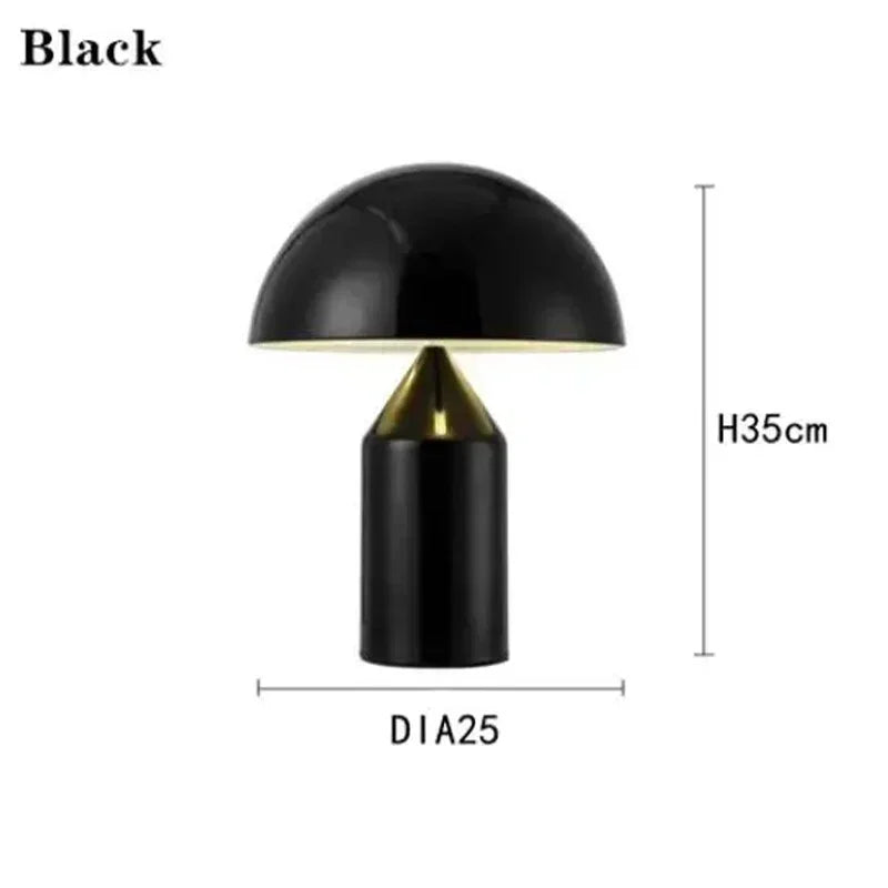Luxury Modern Mushroom LED Table Lamp