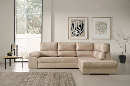 Modern Sectional Sofa Bed with Chaise