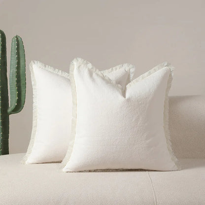 Modern Cushion Cover with Tassels