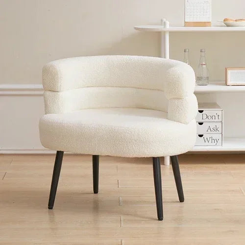 Nordic Plush Accent Chair