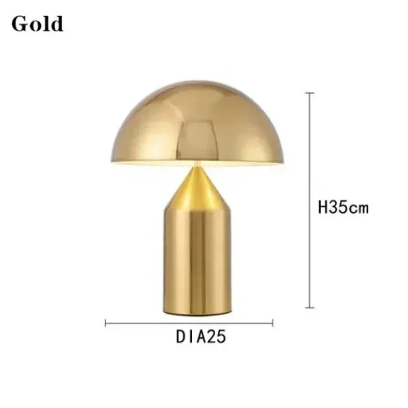 Luxury Modern Mushroom LED Table Lamp