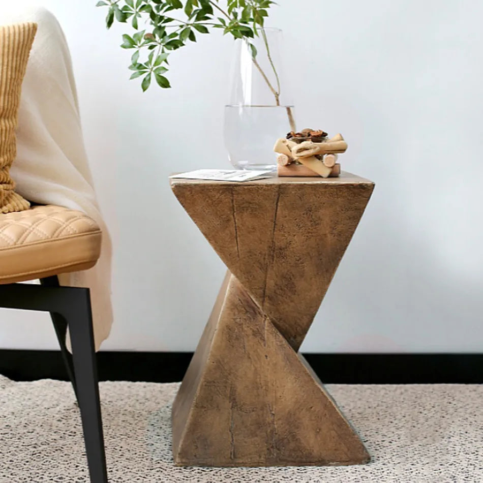 Lightweight Concrete Accent Table