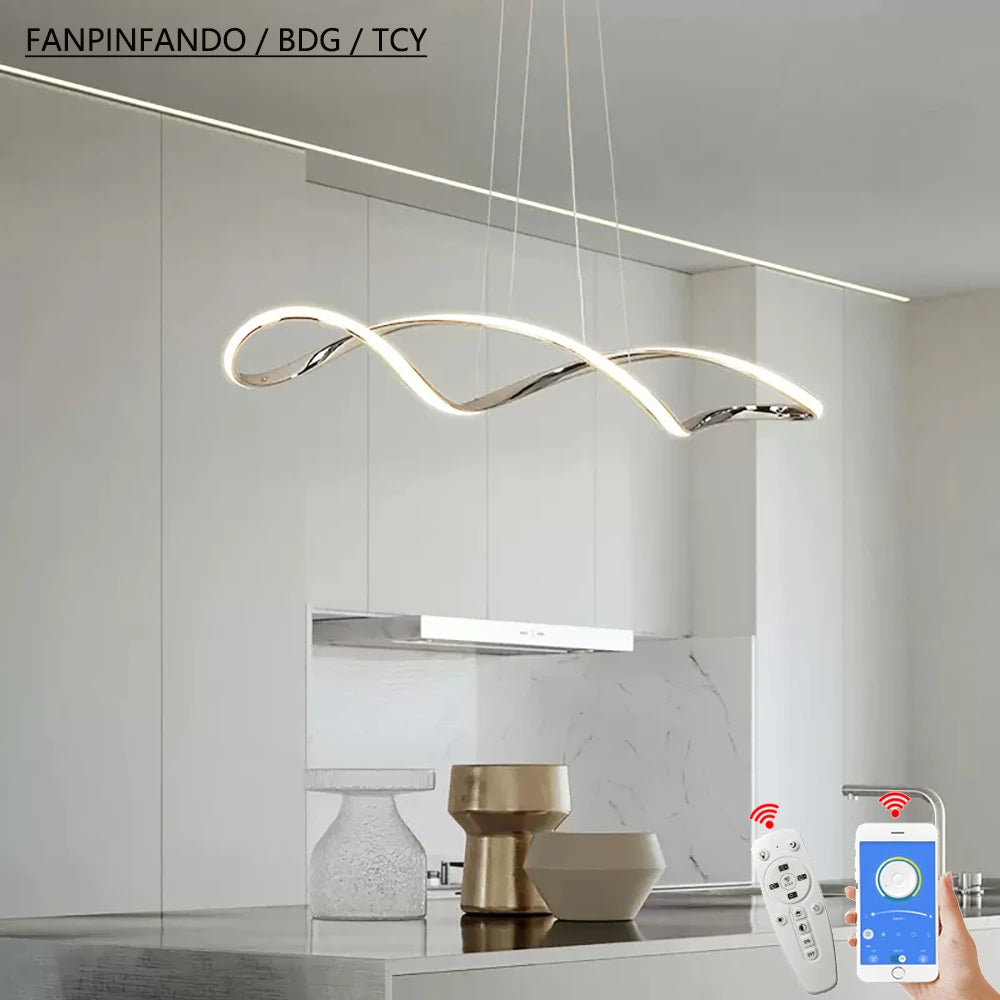 Modern Dimmable Pendant Light